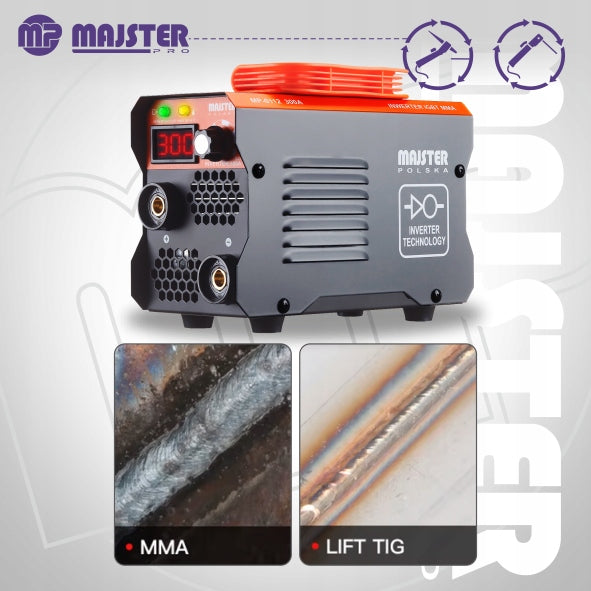 MMA TIG IGBT LCD inverter welder Majster Poland MP0112