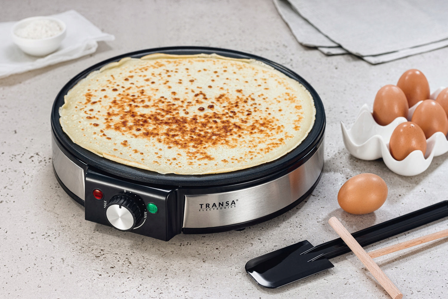 Blynelių keptuvė Transa Electronics TE-38 1500 w