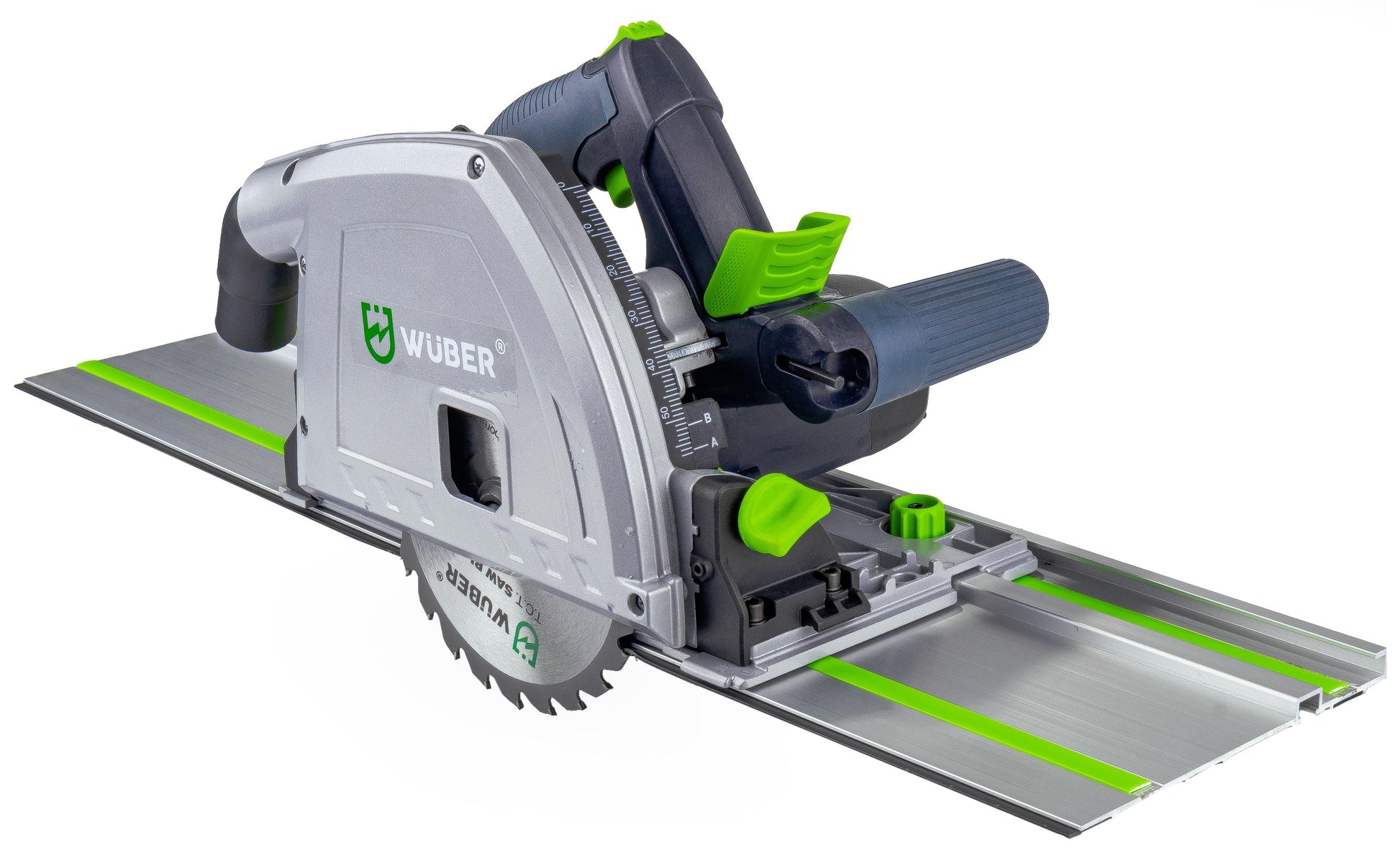 Diskinis pjūklas su kreipiančiomis ir disku – WUBER 2400W WR-PS-2400