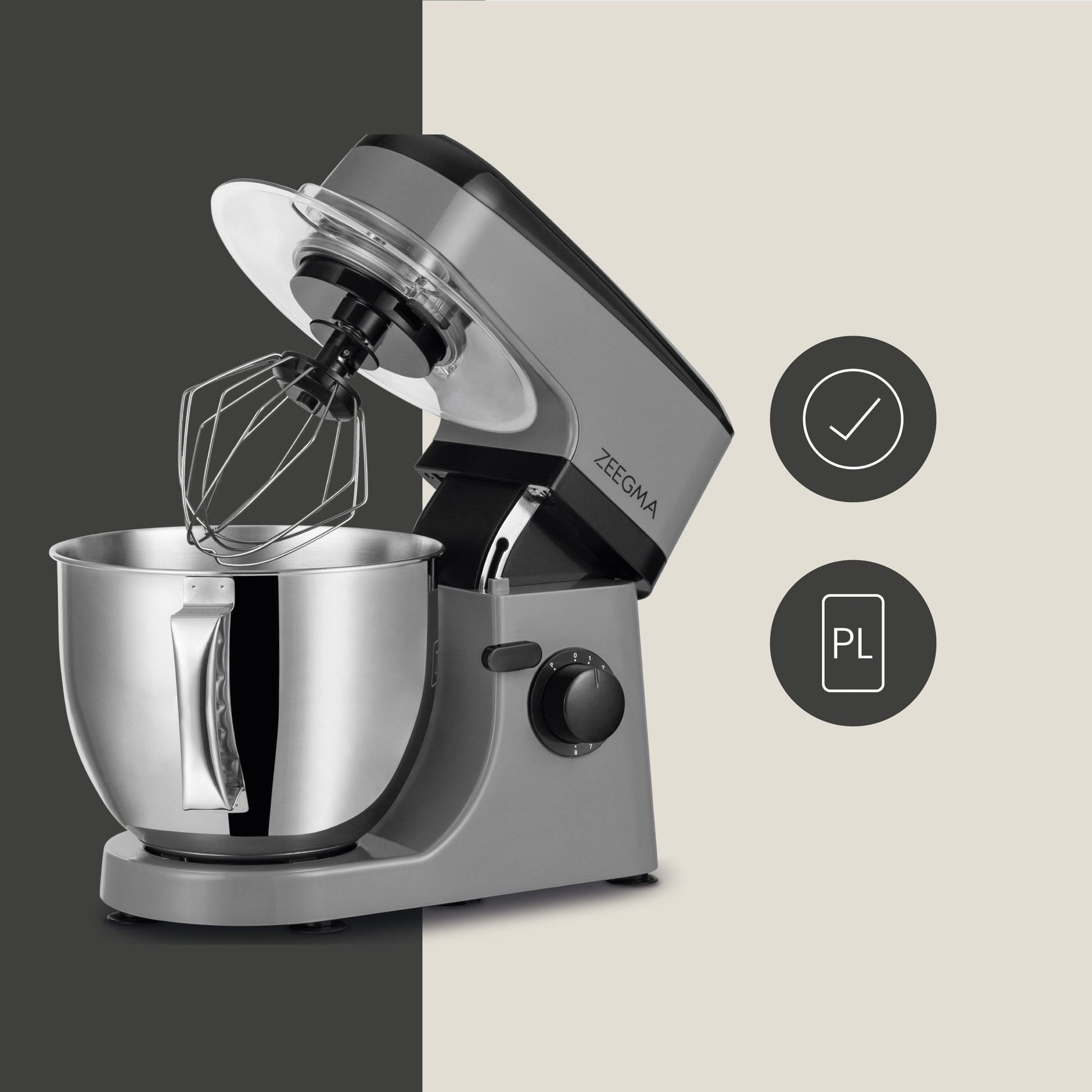 Virtuvinis kombainas Zeegma Planeet Mix 1800 W