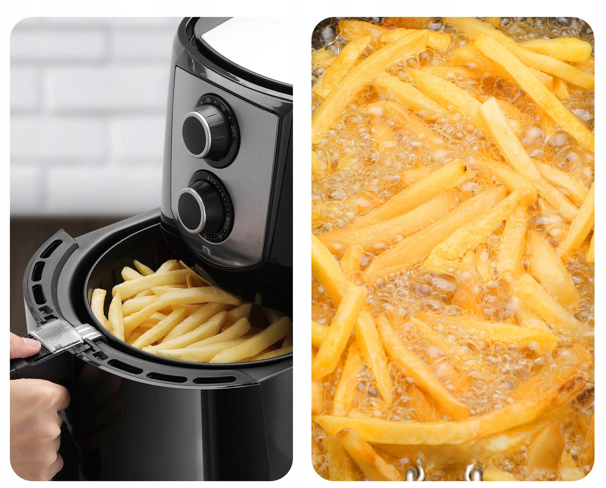 Karšto oro gruzdintuvė Fat-Free Air Fryer Libertyline 3.5L 1400W