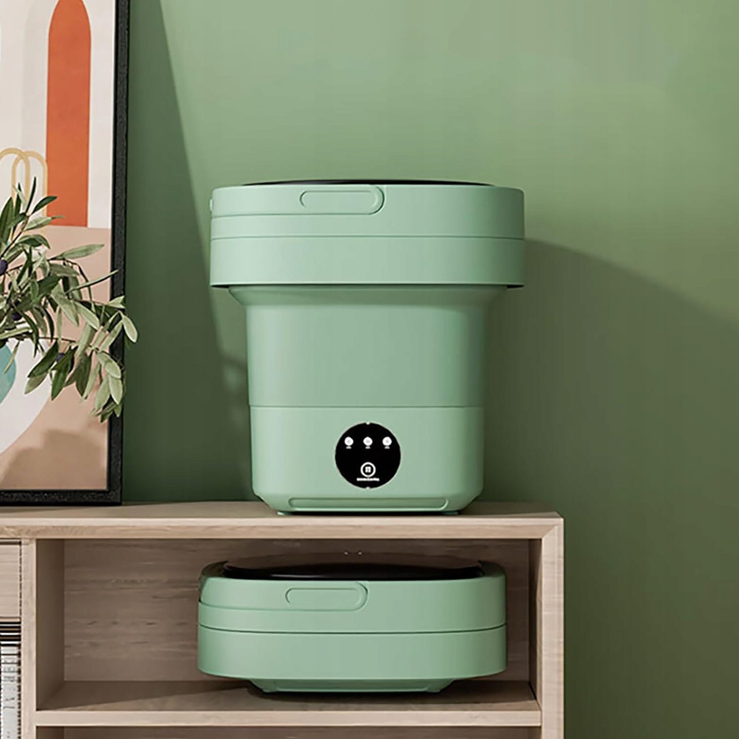 Sulankstoma mini skalbyklė 6,5L – nešiojama, automatinė, puikiai tinka kelionėms