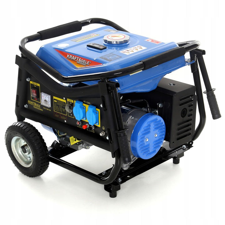 Vienfazis generatorius KRAFT&DELE KD142 – 3000W su ratais