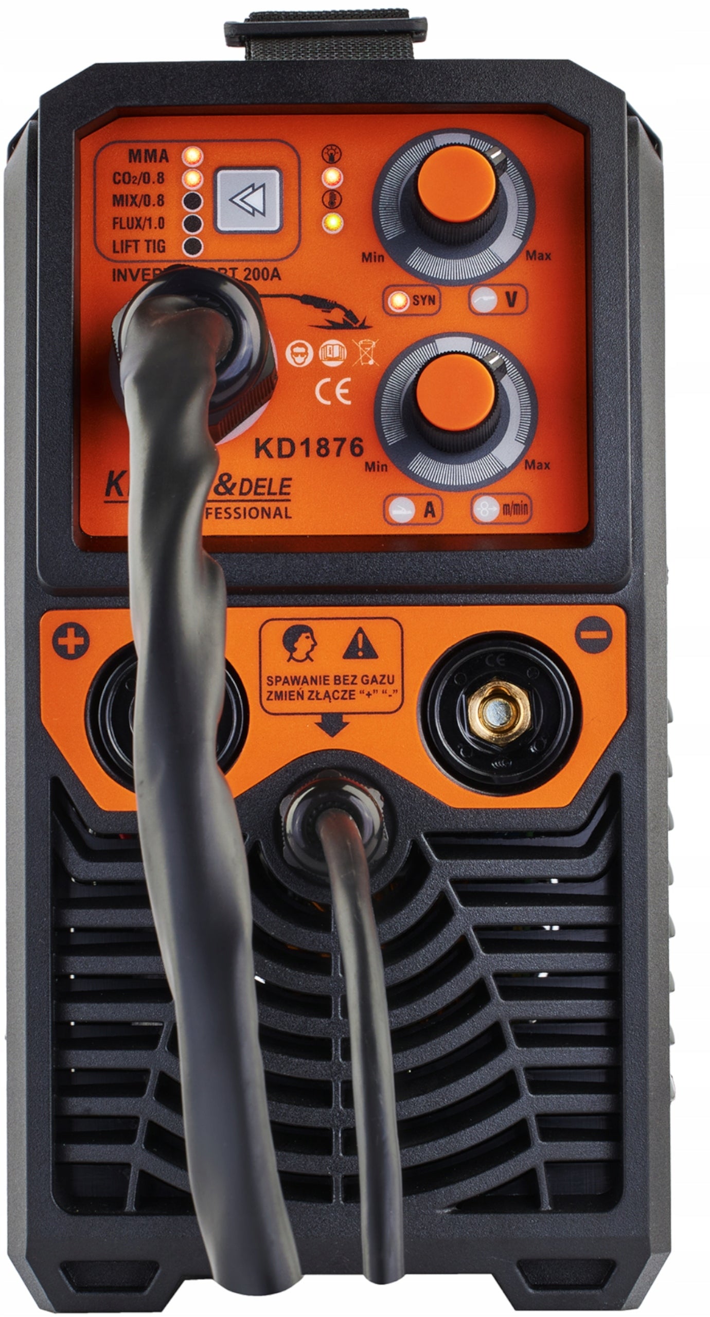 Inverterinis suvirinimo aparatas Kraft&Dele 20-330 A MIG MAG MMA FLUX 4in1