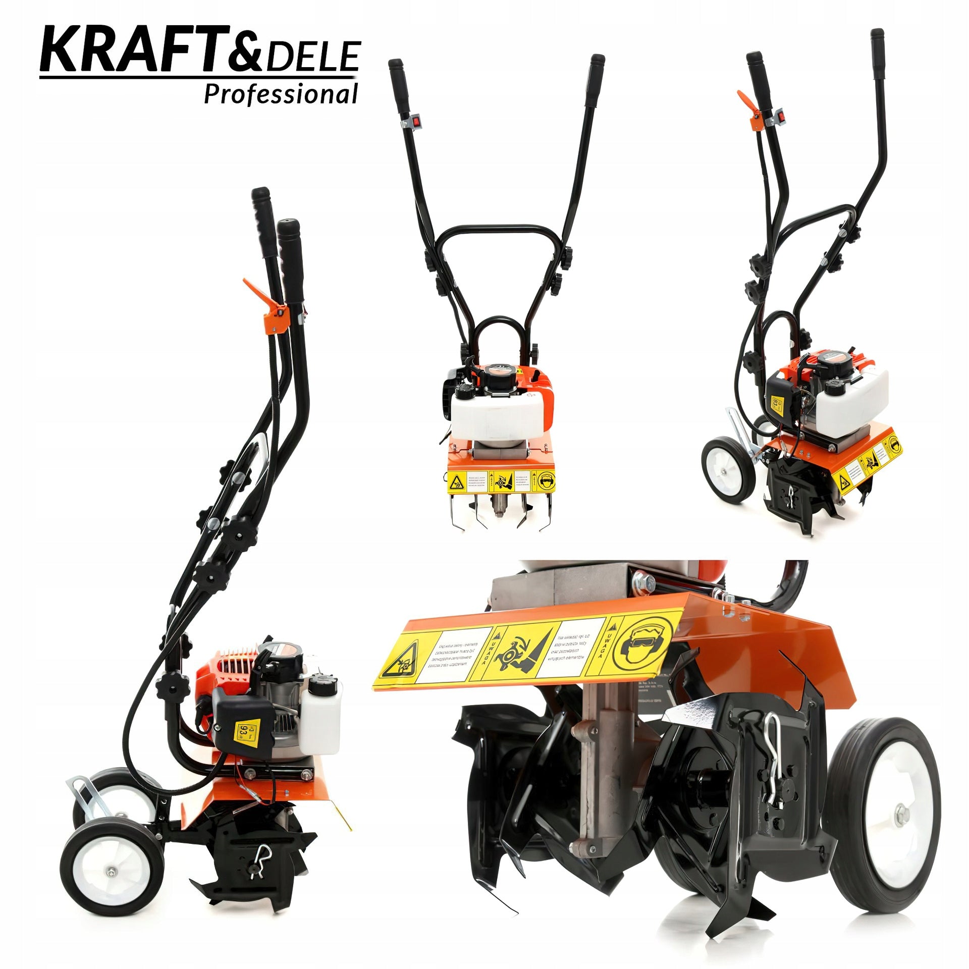 Benzininis kultivatorius 52 CC, 7 AG, 8000 RPM – Kraft&Dele
