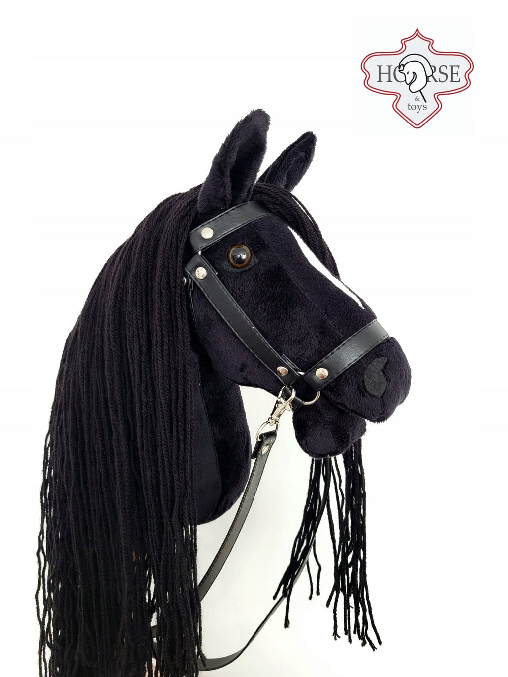 Hobby Horse arkliukas Ikar Large Set (arkliukas ant lazdos) + juoda galvutė + kantarai + obuolys nemokamai