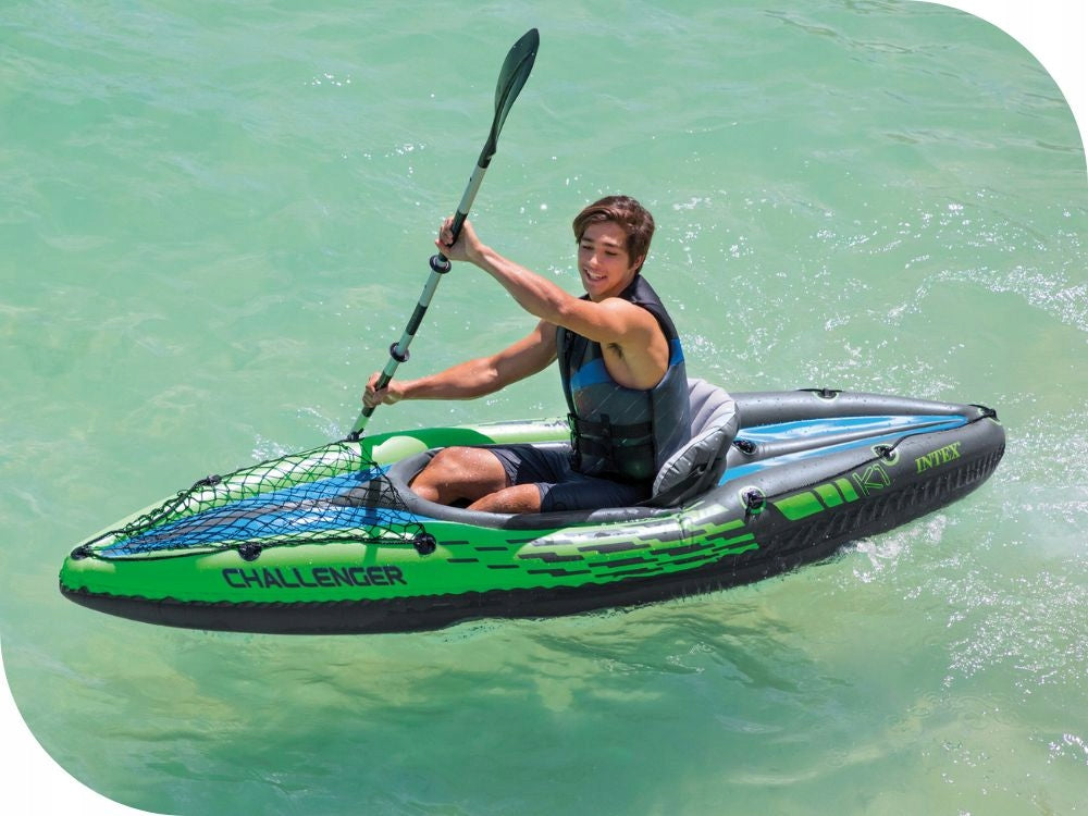 Pripučiama vienvietė baidarė – Intex Challenger K1