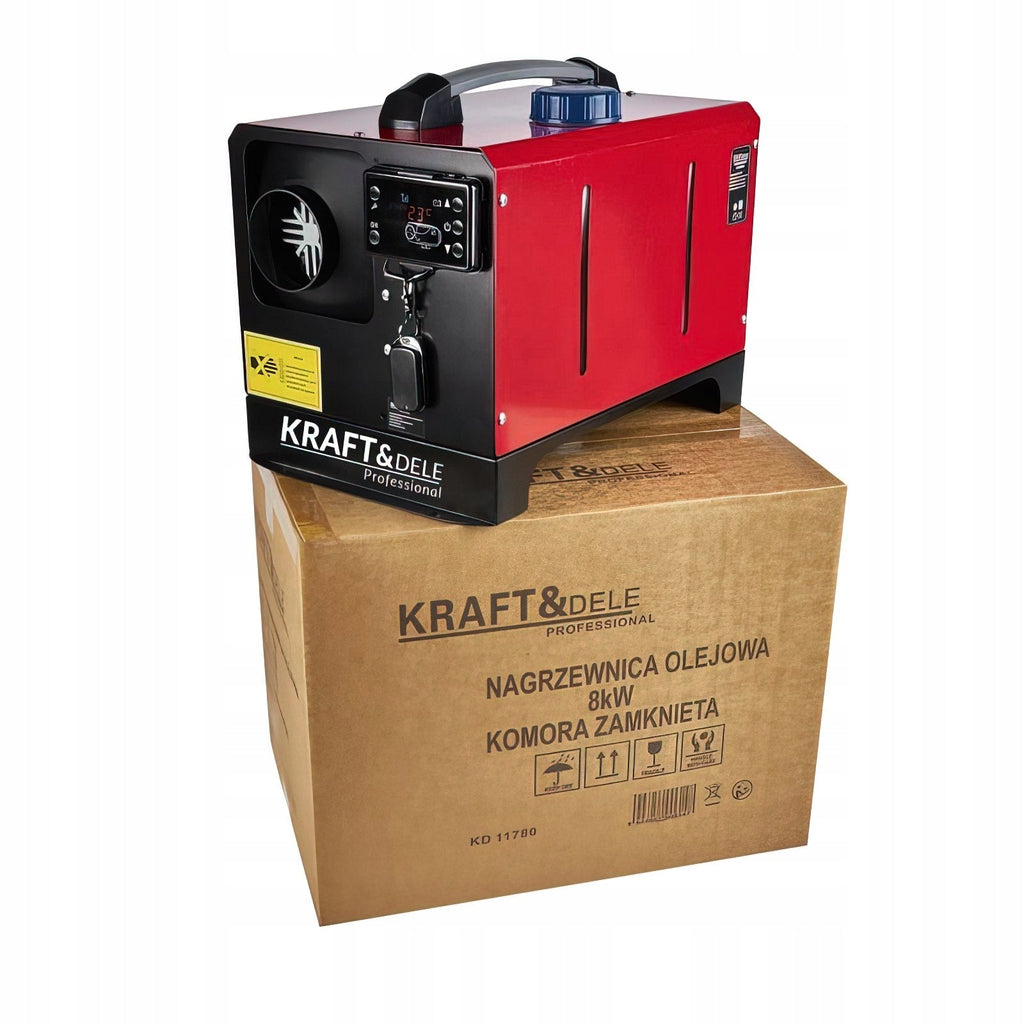 Dyzelinis oro šildytuvas WEBASTO 8kW 12/230V Kraft&Dele KD11780