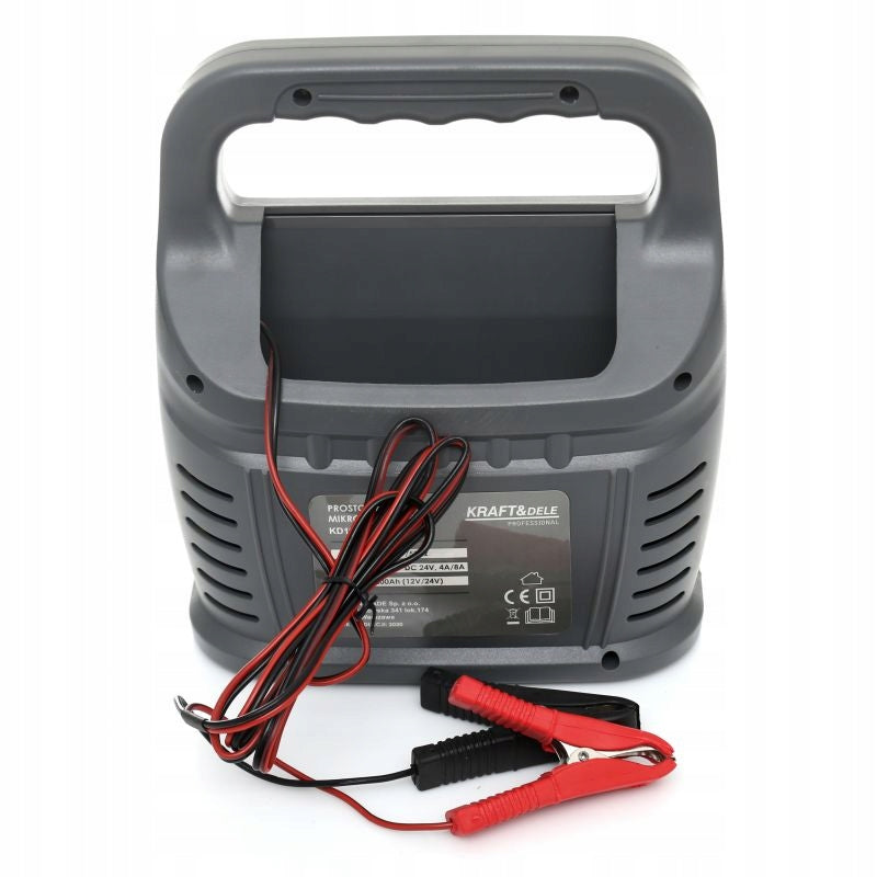 Mikroprocesorinis akumuliatorių pakrovėjas 12V/24V Kraft Dele KD1920 60-200Ah