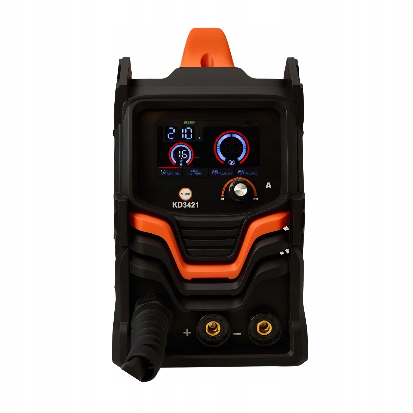 Pusiau automatinis inverterinis suvirinimo aparatas | Kraft&Dele KD3421 3-in-1 MIG/MAG/MMA/TIG | 20-220A | 230V