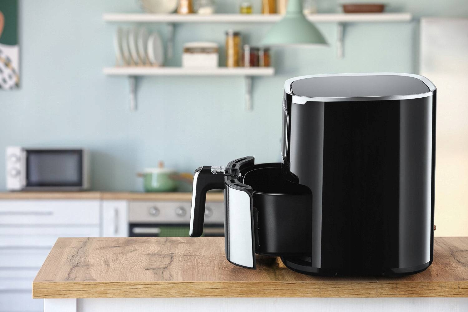 XXL 5l 1700w karšto oro gruzdintuvė su 6 programomis Transa TE-47