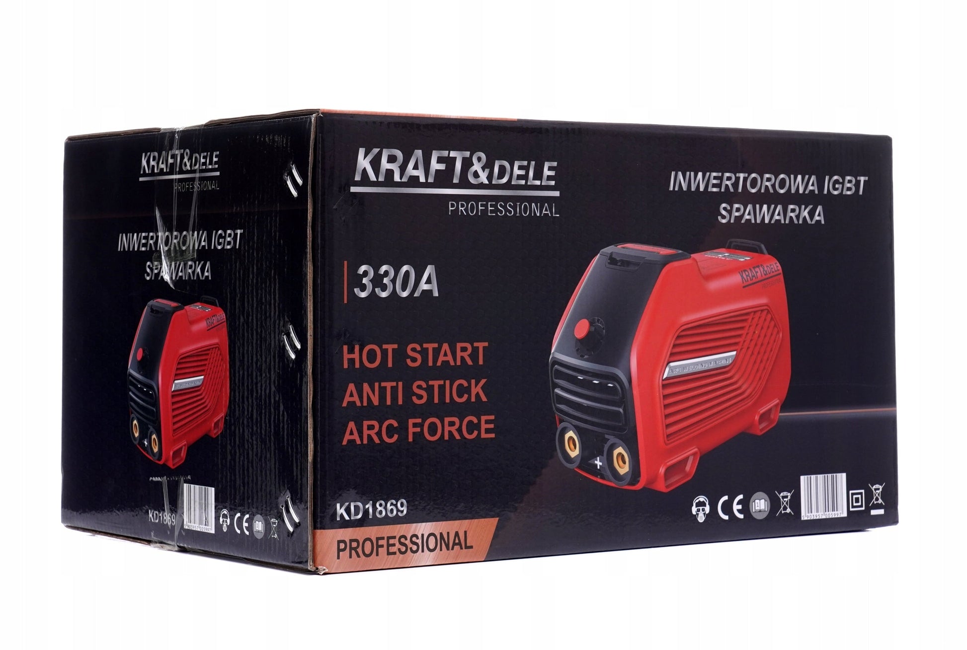 Inverterinis suvirinimo aparatas Kraft&Dele KD1869 – 330A