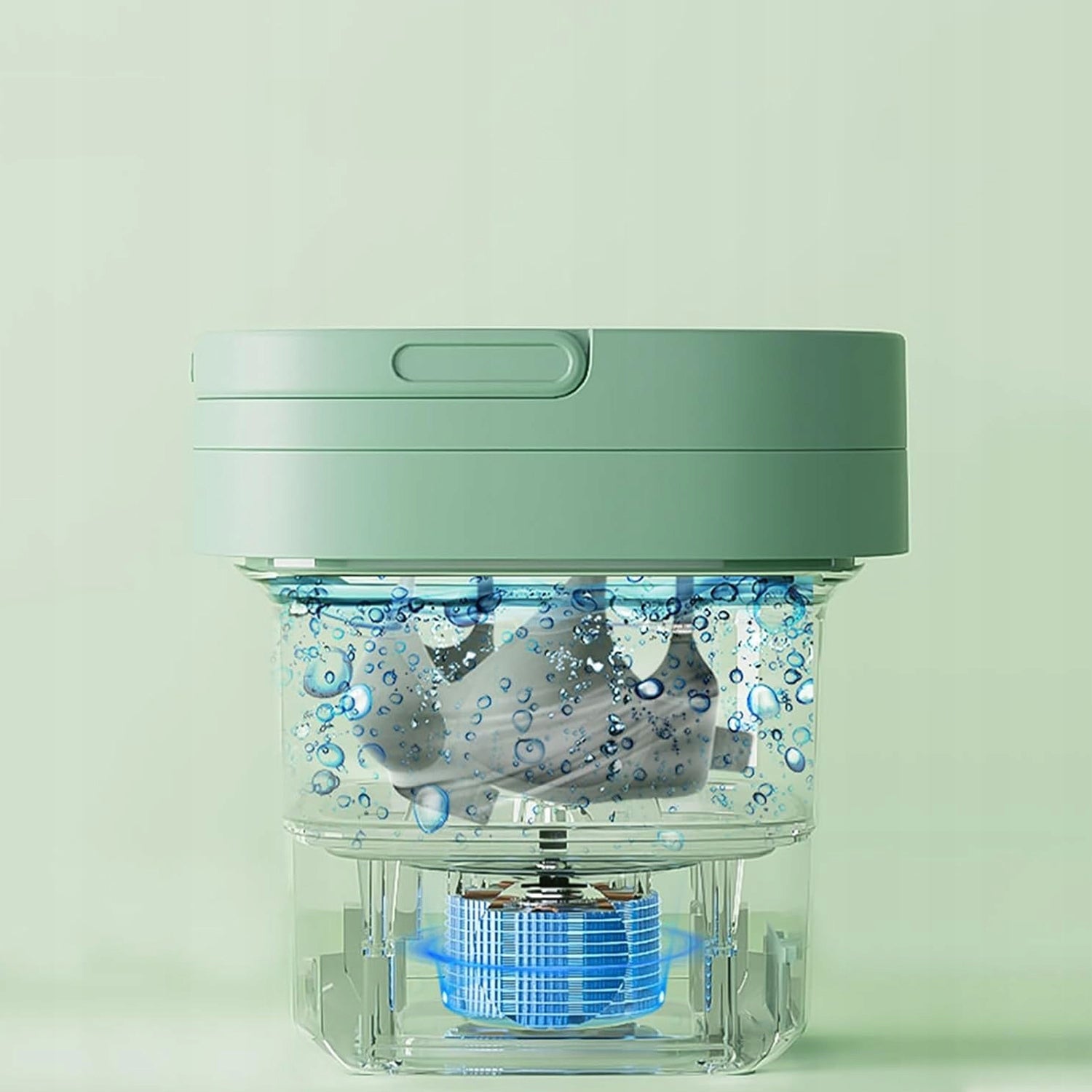 Sulankstoma mini skalbyklė 6,5L – nešiojama, automatinė, puikiai tinka kelionėms