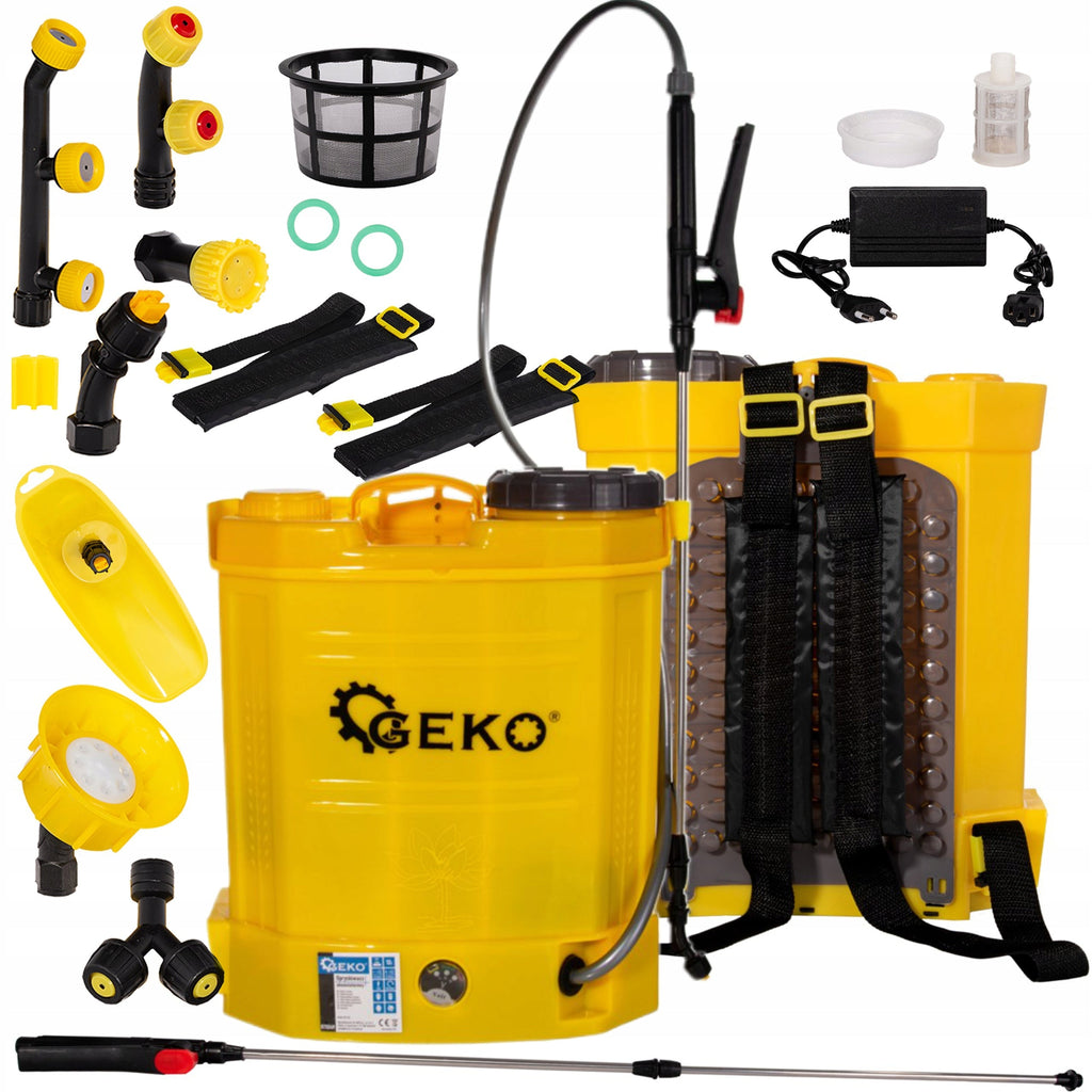 Belaidis elektrinis 12L purkštuvas GEKO G73249