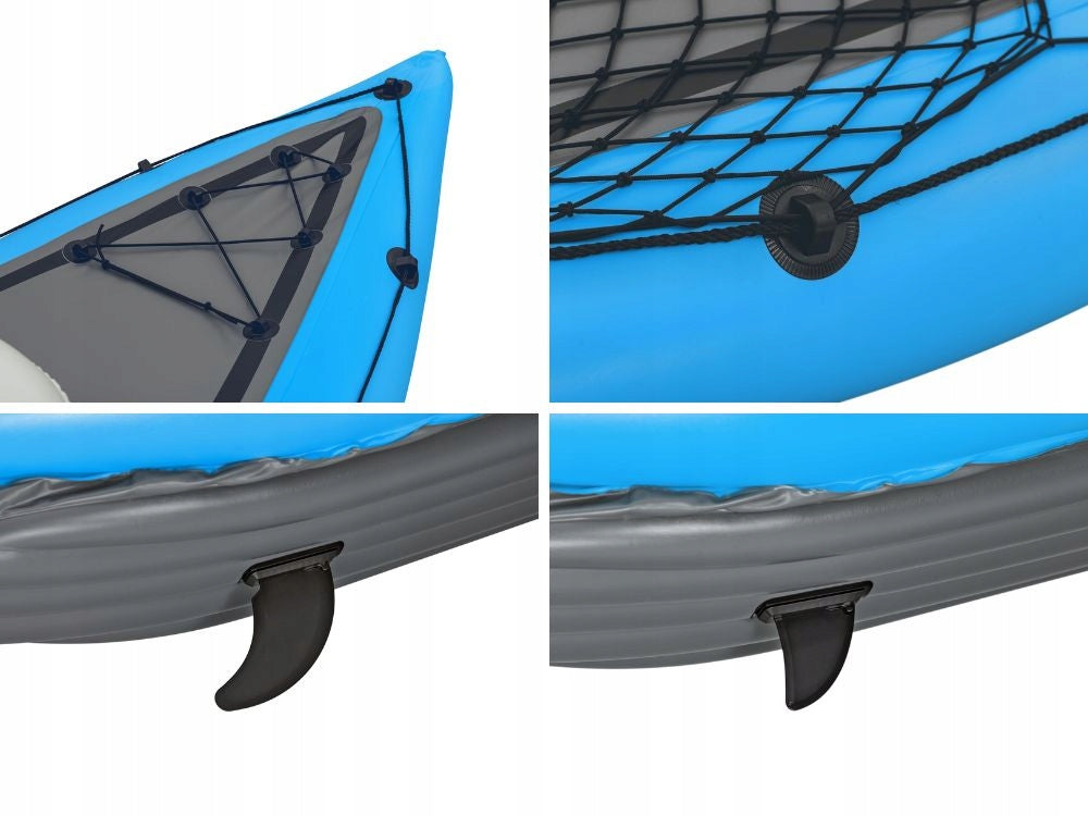 Pripučiama dvivietė baidarė – Bestway Cove Champion X2 (Modelis 2025)