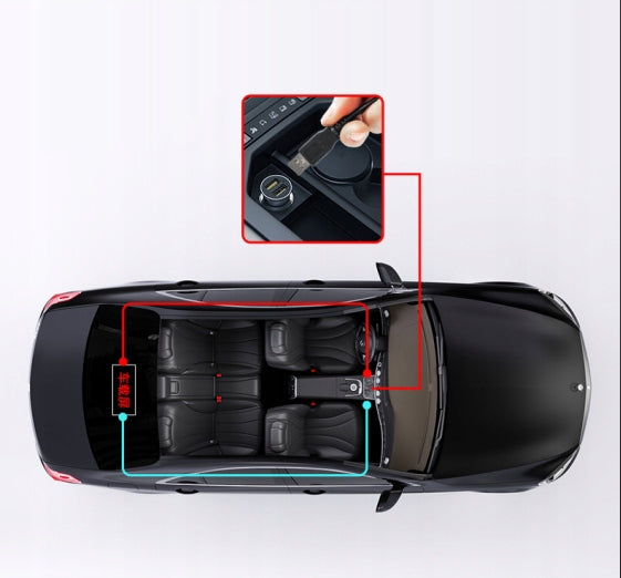Lanksti LED juosta „Devil Eyes“ su programuojamu ekranu ir „Bluetooth“ valdymu sunkvežimiams