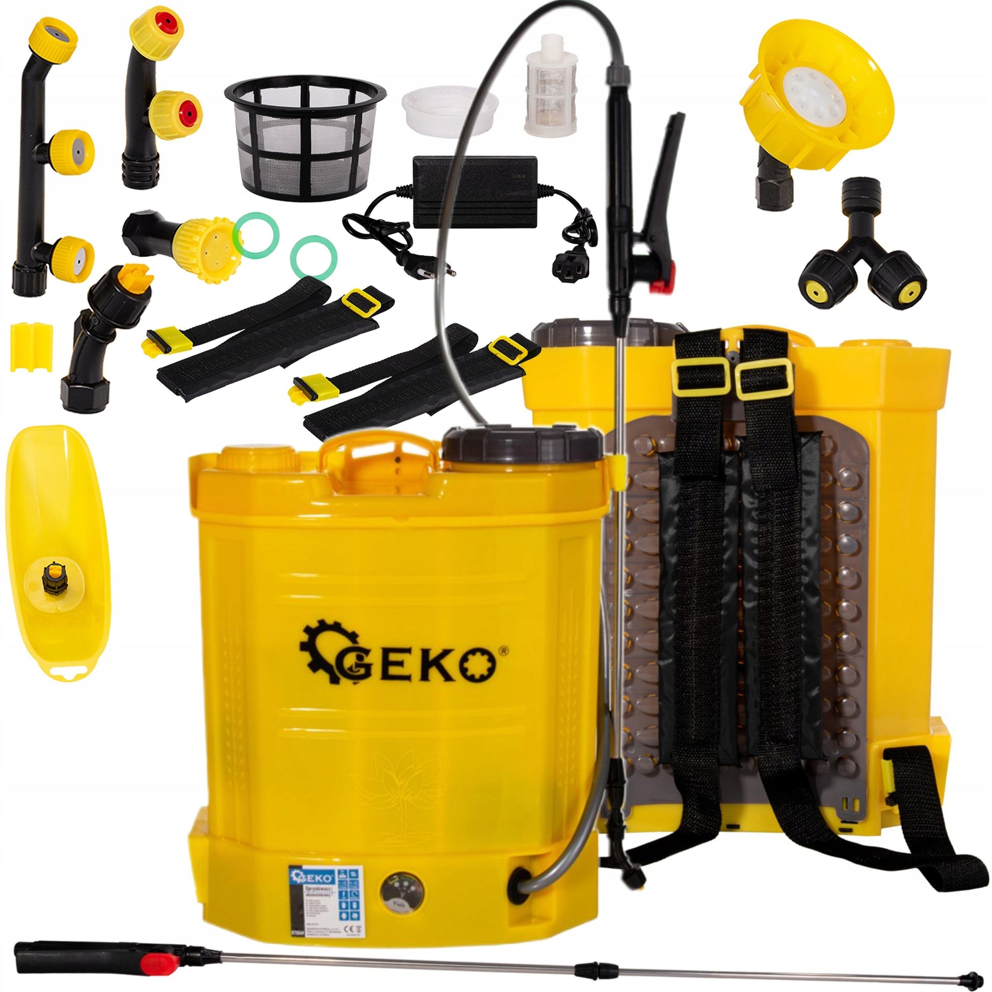 Belaidis elektrinis 12L purkštuvas GEKO G73249