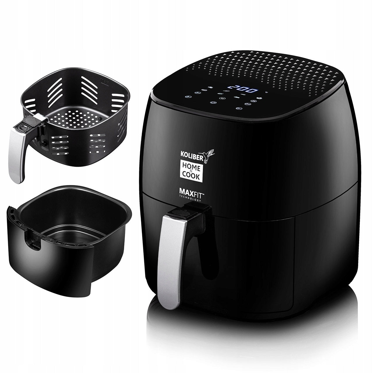 Karšto oro gruzdintuvė 4.5 l KOLIBER FRYMAX X-1400