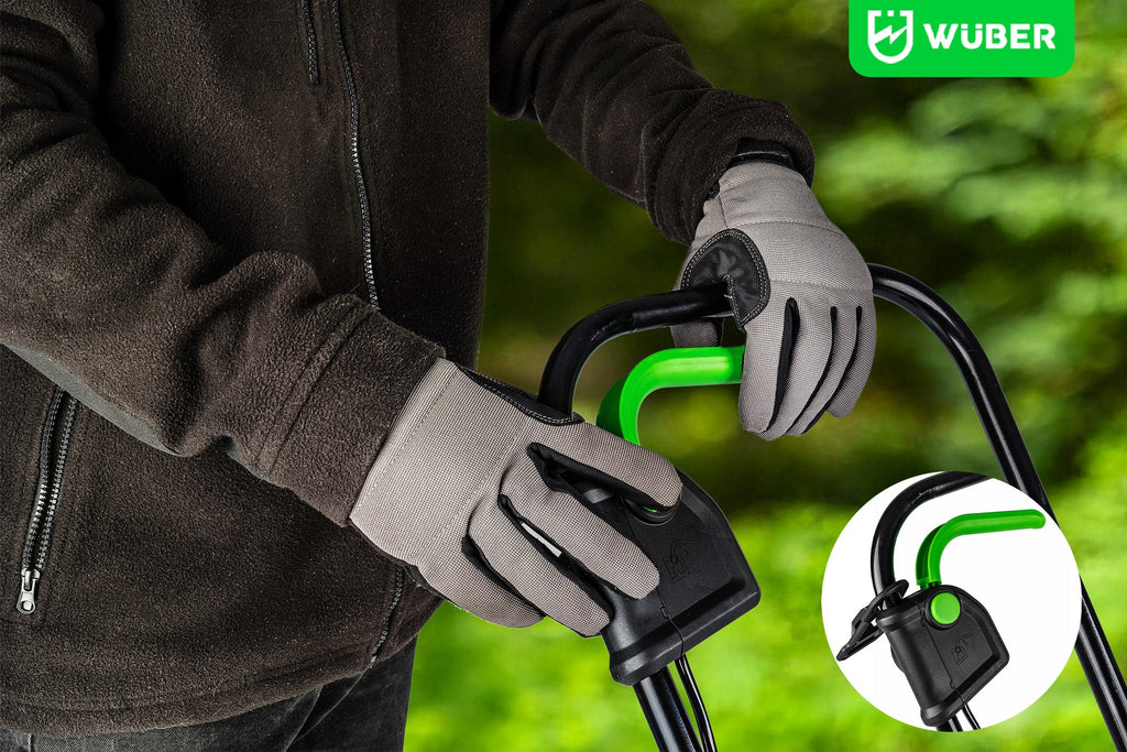 Elektrinė vejapjovė WUBER 1200W – galinga, lengva ir manevringa