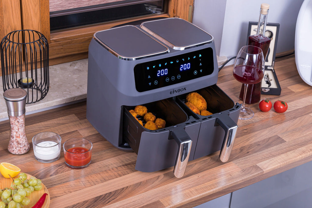 Karšto oro gruzdintuvė 8 l Linbox AIR FRYER 4/4