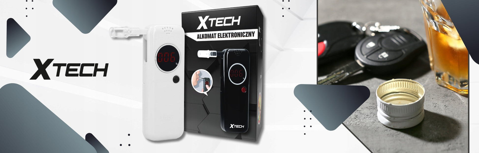 Skaitmeninis alkotesteris XTECH
