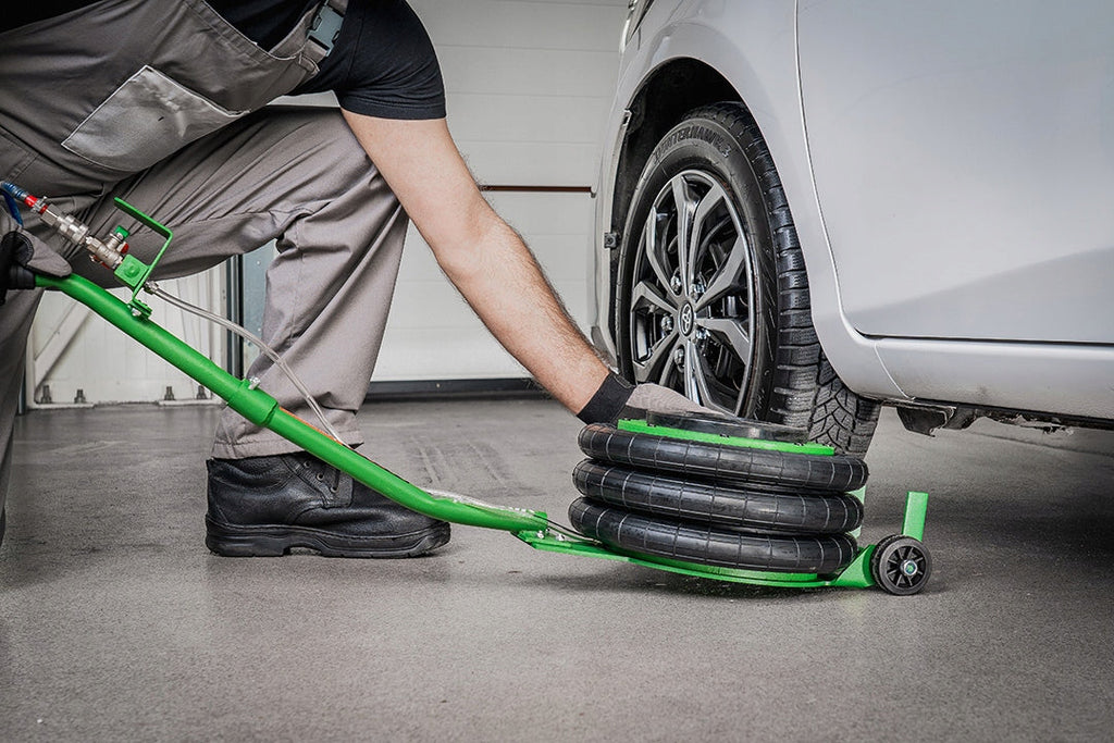 Pneumatinis keltuvas automobilių, sunkvežimių keltuvas WUBER 6T