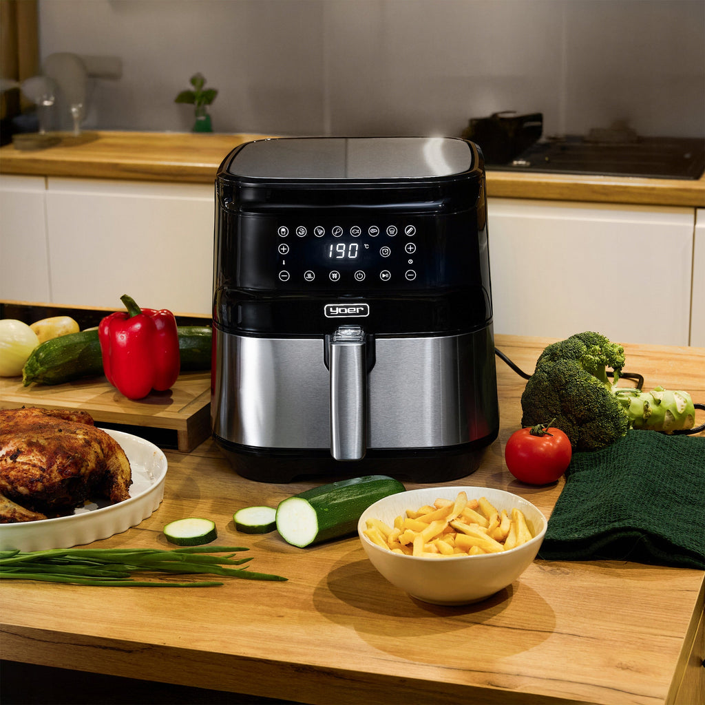 Karšto oro gruzdintuvė 4in1 Air Fryer Yoer + WiFi 6L 1700W