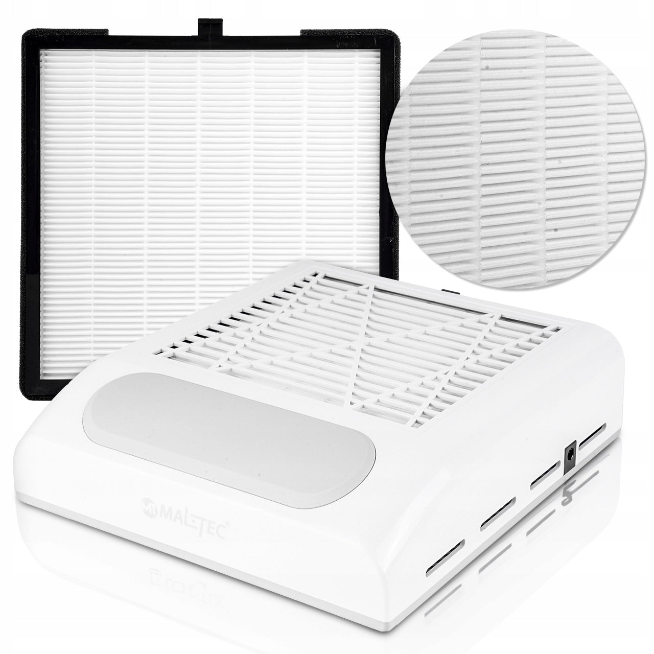 Nagų dulkių siurblys su kasete - manikiūro filtras 80w