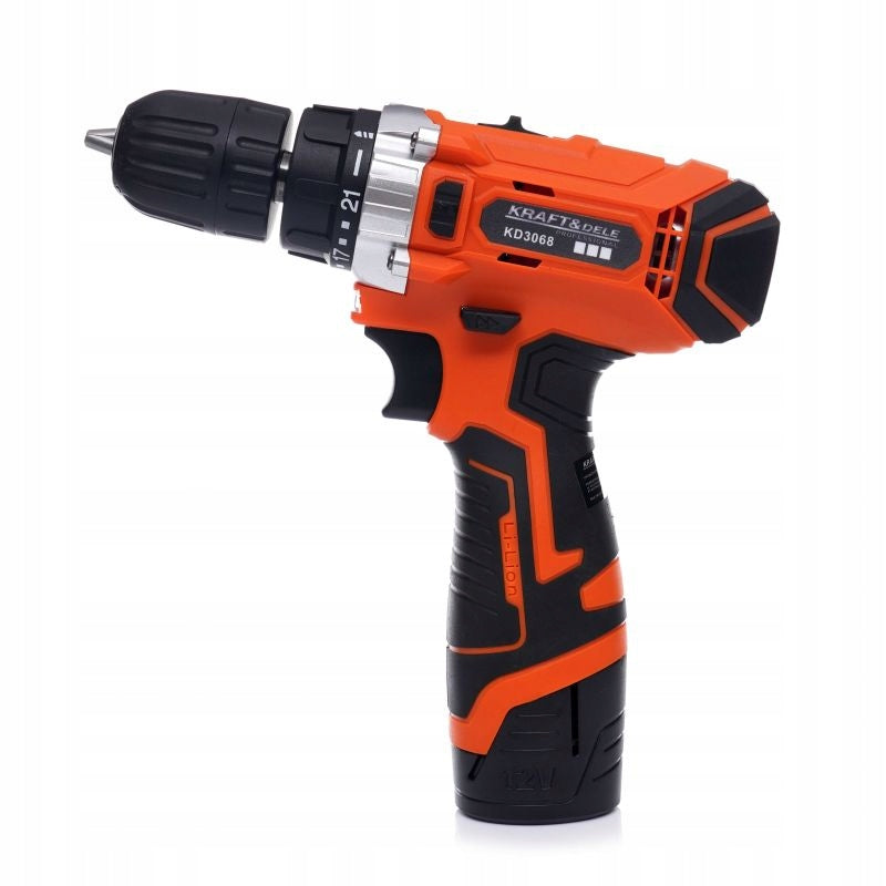 Akumuliatorinis gręžtuvas Kraft&Dele 12 V KD3068