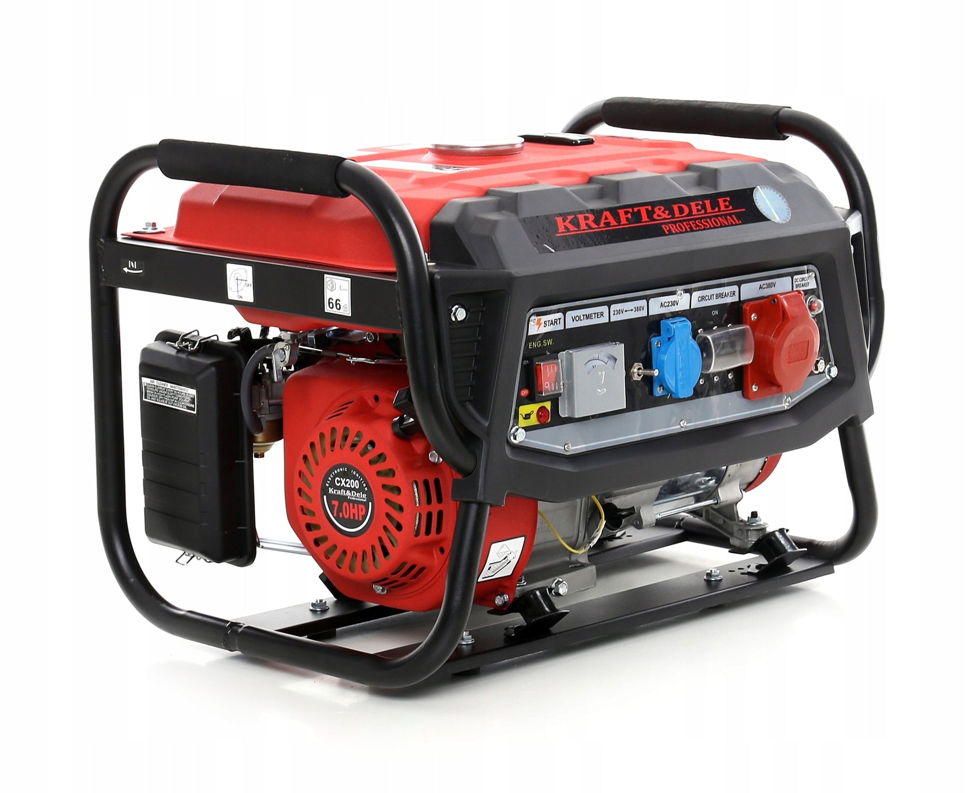 Trifazis Benzininis Generatorius 3000W Kraft&Dele KD137