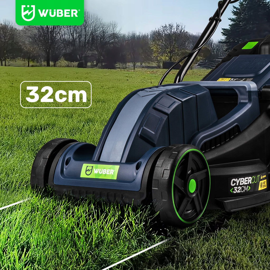 Elektrinė vejapjovė WUBER 1200W – galinga, lengva ir manevringa