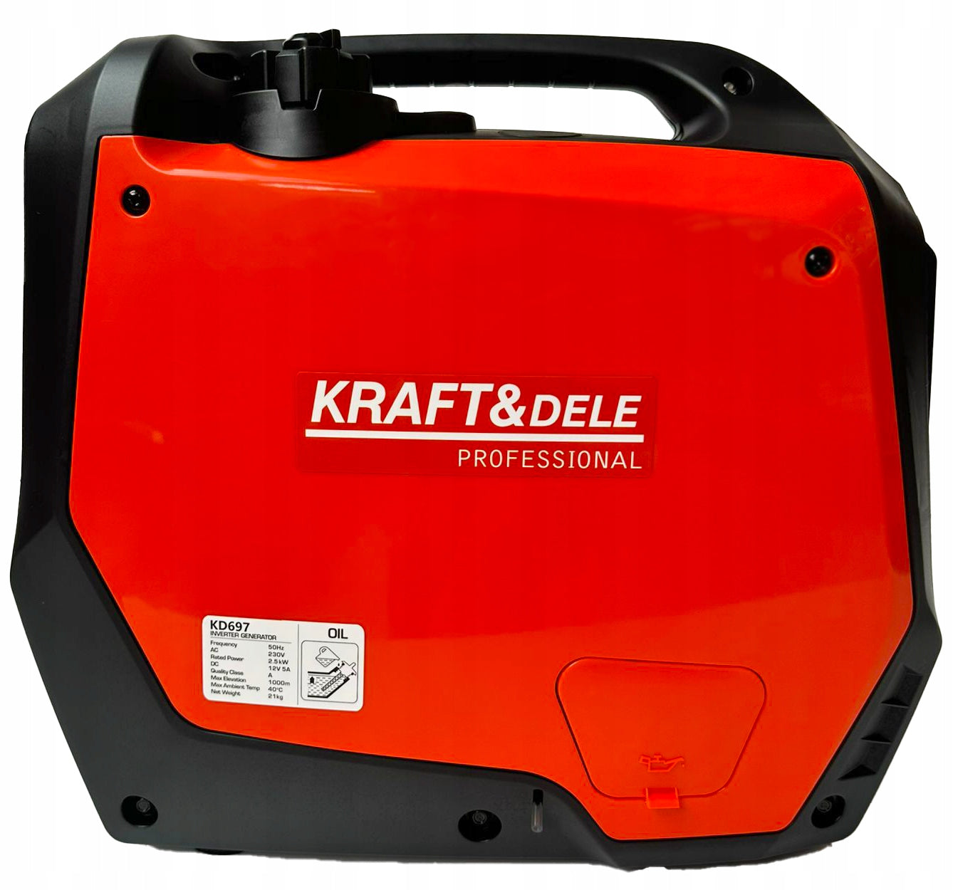 Nešiojamas Generatorius 2500W 230V AVR – KRAFT & DELE Professional™ KD697