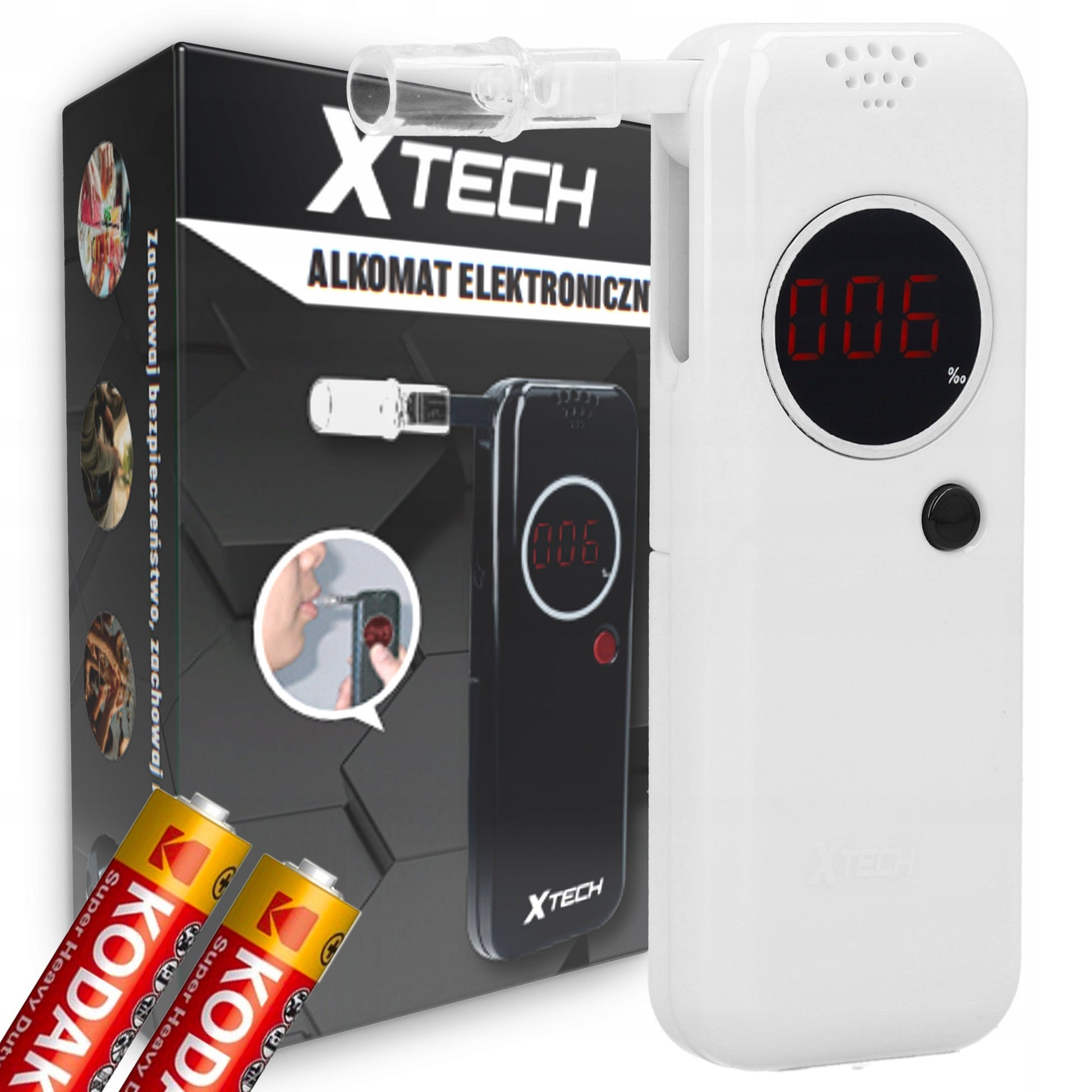 Skaitmeninis alkotesteris XTECH