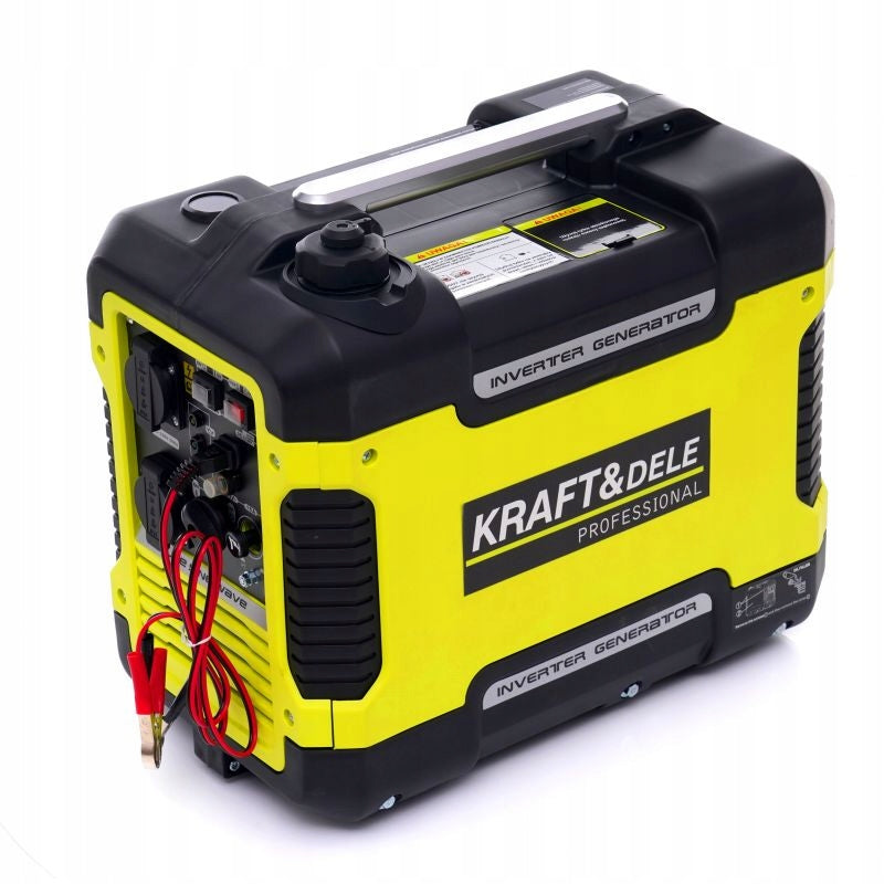 Nešiojamas inverterinis generatorius KRAFT&DELE KD133 1900W, 2x230V, 12V