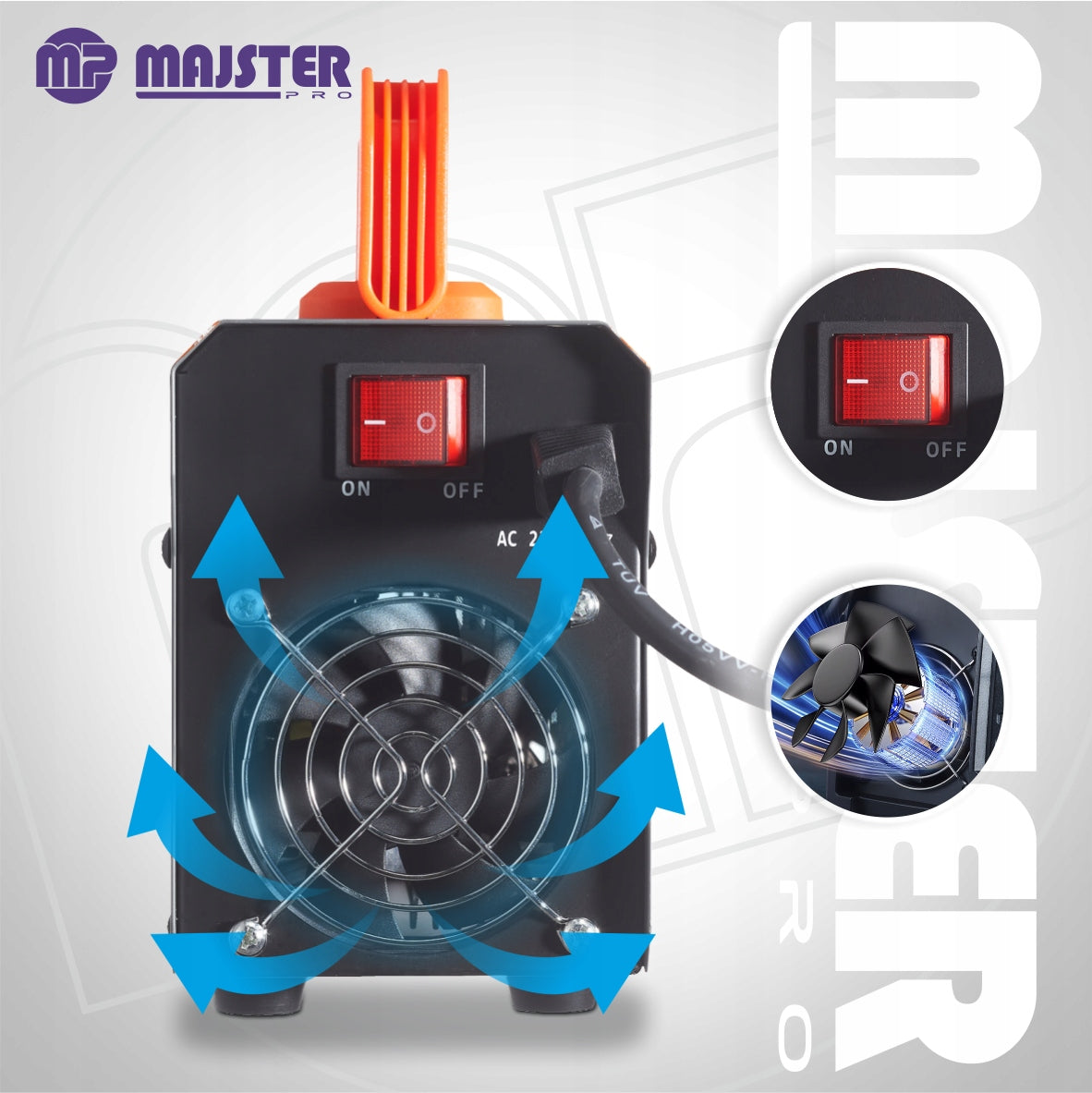 MMA TIG IGBT LCD inverter welder Majster Poland MP0112